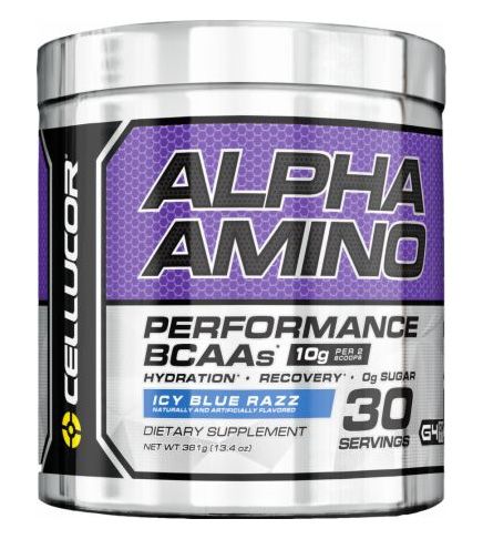 CELLULOR ALPHA AMINO ICY BLUE RAZZ 30 SERVINGS