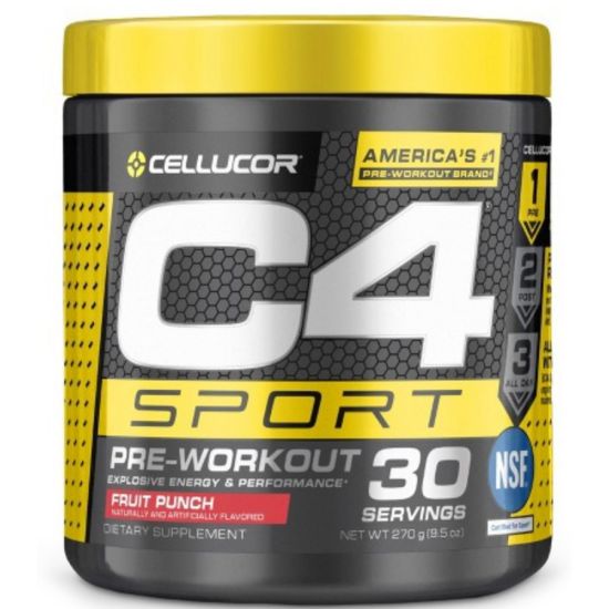 CELLULOR C4 SPORT FRUIT PUNCH 30 SERVINGS