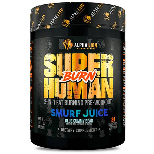 ALPHA LION SUPERHUMAN BURN 21 SRV SMURF JUICE