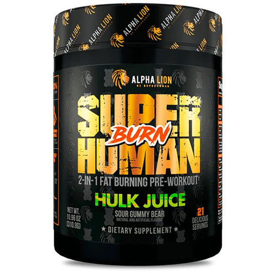 ALPHA LION SUPERHUMAN BURN 21 SRV HULK JUICE