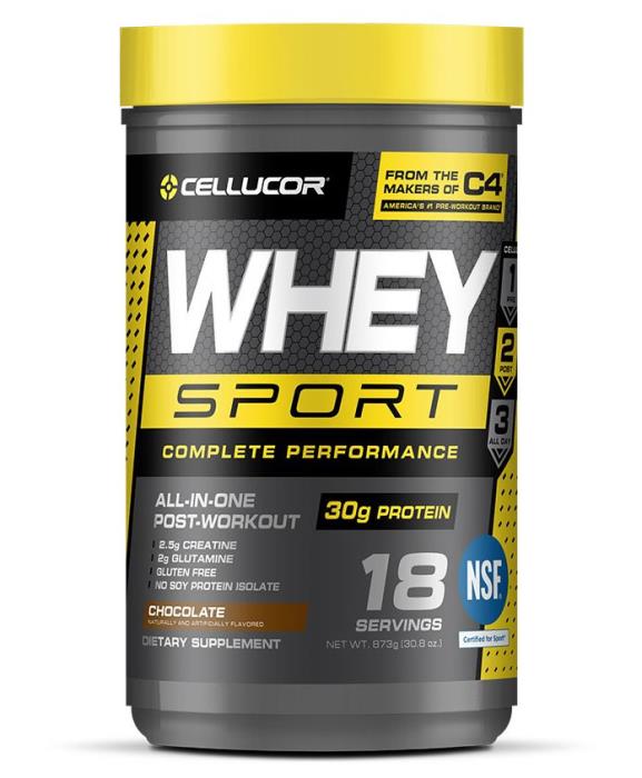 CELLUCOR WHEY SPORT PROTEIN POWDER CHOCOLATE 2LBS