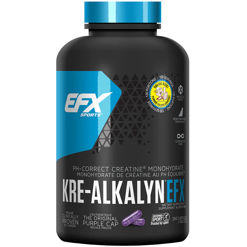 EFX SPORTS KRE-ALKALYN 260 CAPSULES 130 SERVINGS