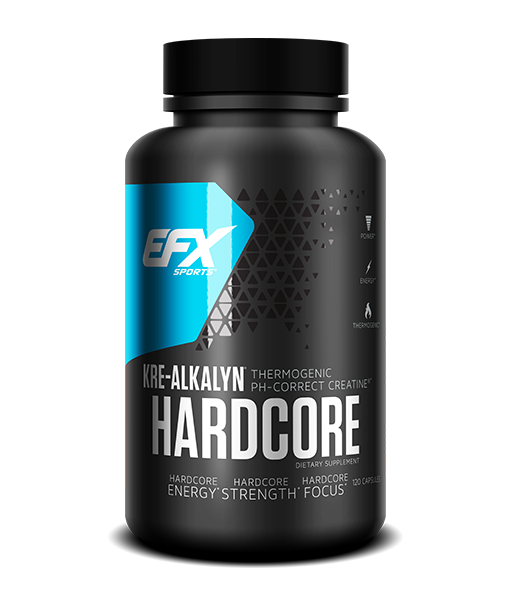 EFX SPORTS KRE-ALKALYN HARDCORE 120 CAPSULES 40 SERVINGS