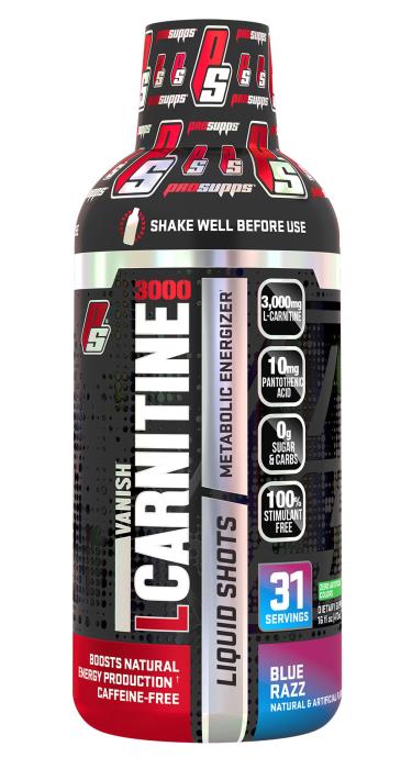 PROSUPPS L-CARNITINE 3000 16oz BLUE RAZZ 31 SERVINGS