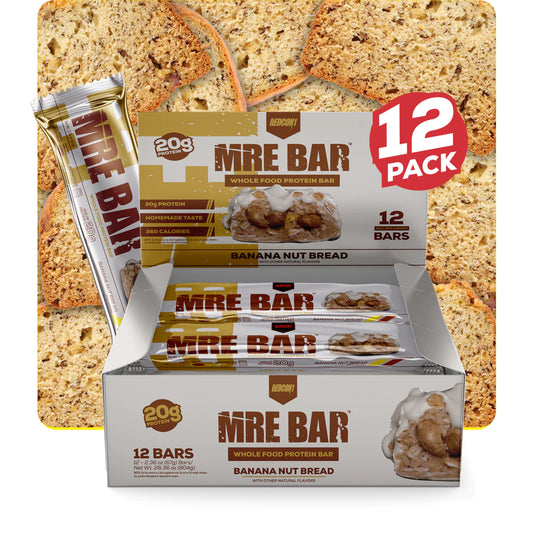 REDCON1 MRE BAR 12-20g BANANA NUT BREAD 12 BARS PER BOX