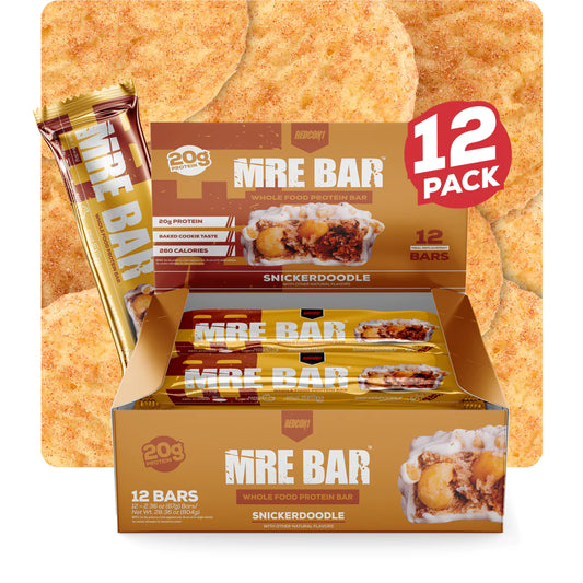 REDCON1 MRE BAR 12-20g SNICKERDOODLE 12 BARS PER BOX