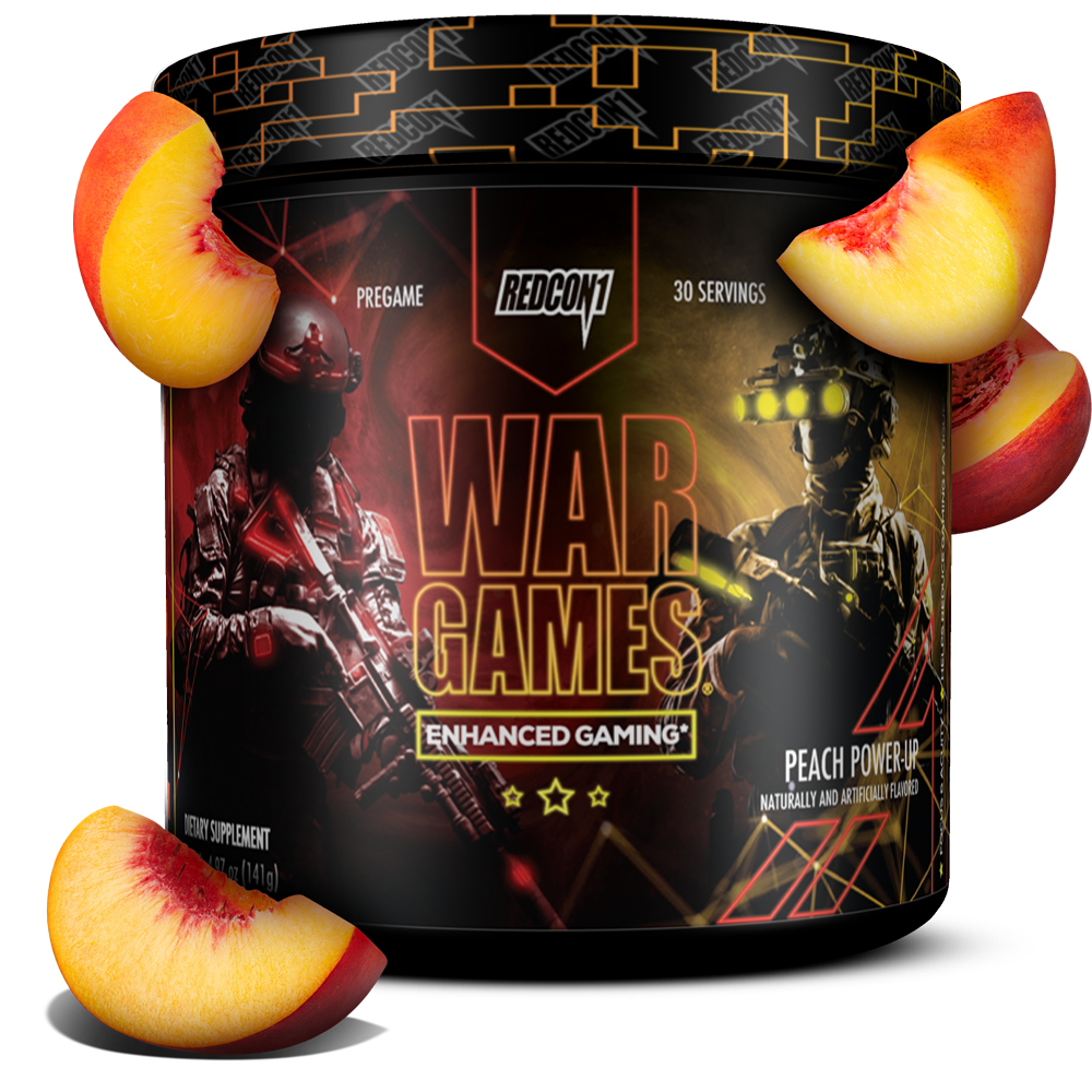 REDCON1 WAR GAMES PEACH POWER UP 4.9OZ 30 SERVINGS