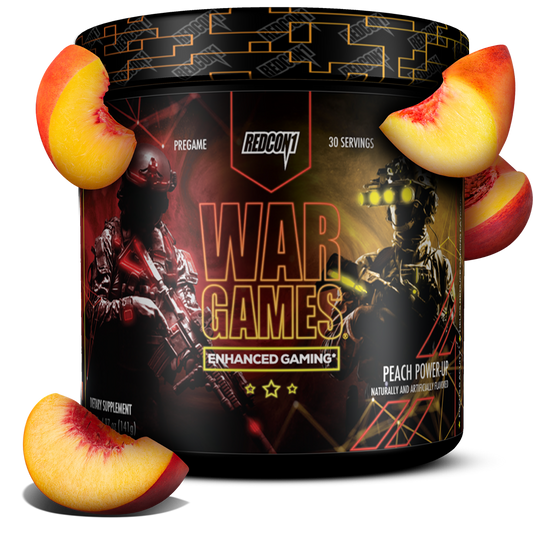 REDCON1 WAR GAMES PEACH POWER UP 4.9OZ 30 SERVINGS