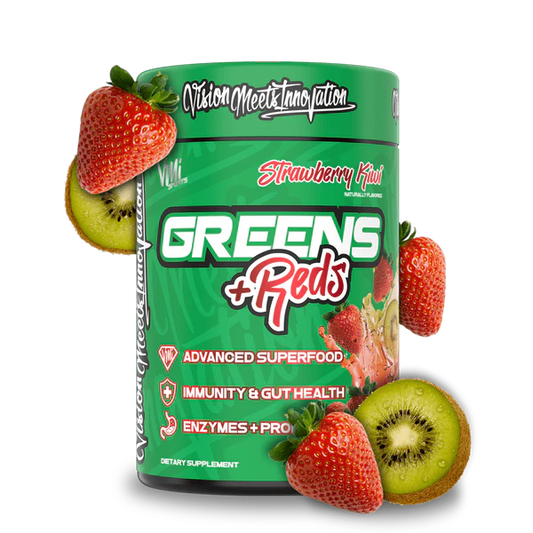 VMI SPORTS GREENS & REDS  STRAWBERRY KIWI 30 SERVINGS