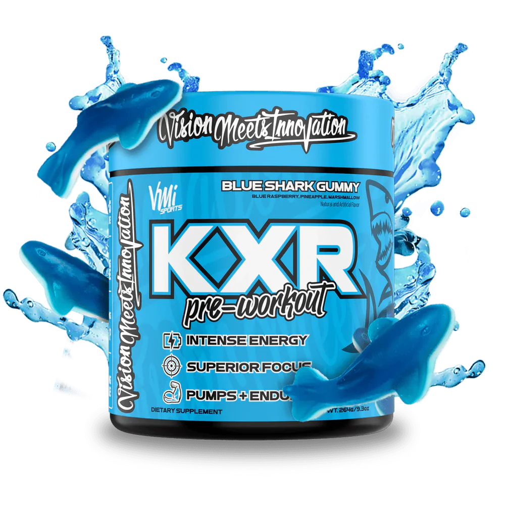 VMI SPORTS K-XR  BLUE SHARK GUMMY 30 SERVINGS