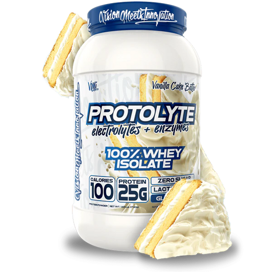 VMI SPORTS  PROTOLYTE VANILLA CAKE BATTER 1.6LBS 25 SERVINGS