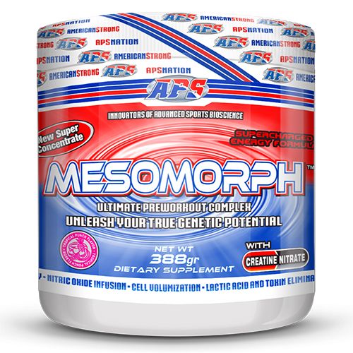 APS MESOMORPH V3 NON DMAA 388g TROPICAL PUNCH 25 SERVINGS