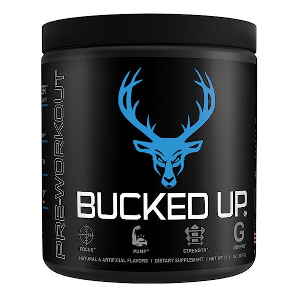 BUCKED UP PRE WORKOUT BLUE RAZ 30 SERVINGS