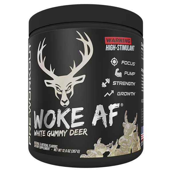 BUCKED UP WOKE AF WHITE GUMMY DEER 30 SERVINGS