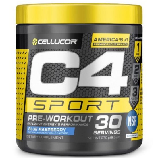 CELLULOR C4 SPORT  BLUE RASPBERRY 30 SERVINGS