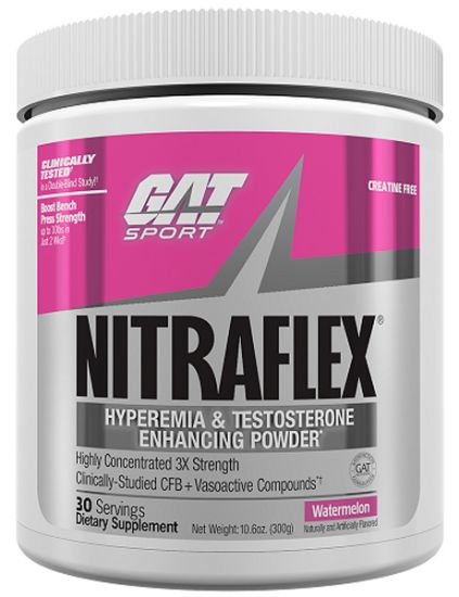 GAT NITRAFLEX 300g WATERMELON 30 SERVIGS