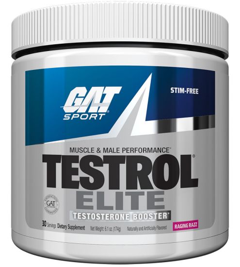 GAT SPORT TESTROL ELITE 6.1oz RAGING RAZZ 30 SERVINGS