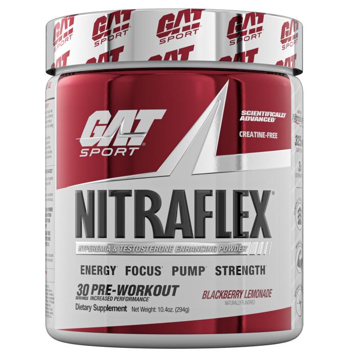 GAT NITRAFLEX 300g BLACKBERRY LEMONADE 30 SERVINGS