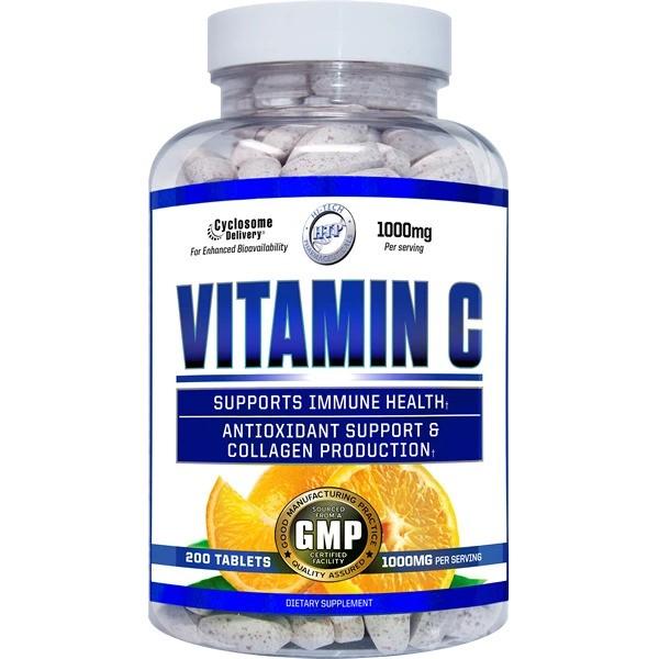 HI TECH PHARMACEUTICALS VITAMIN C 200 TABLETS 100 SERVINGS