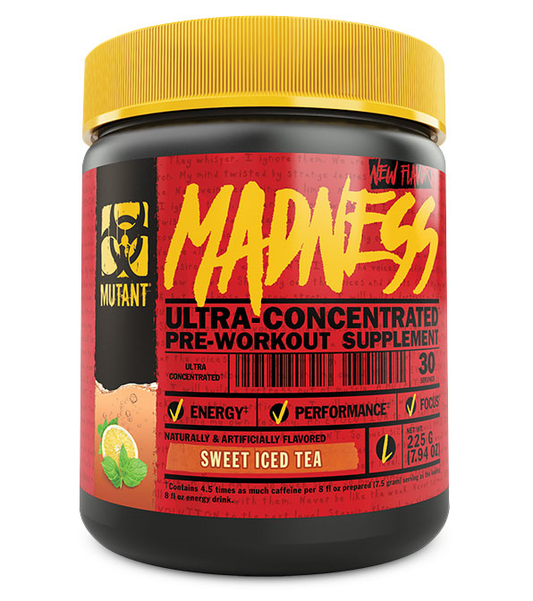 MUTANT MADNESS 225G SWEET ICED TEA 30SERVINGS