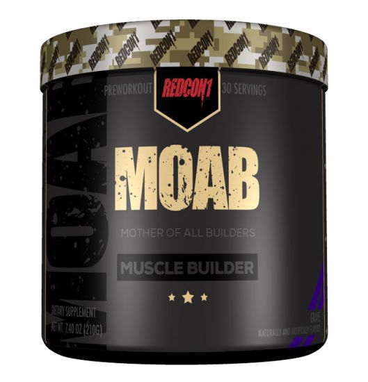 REDCON1 MOAB MUSCLE BUILDER  GRAPE 30 SERVINGS