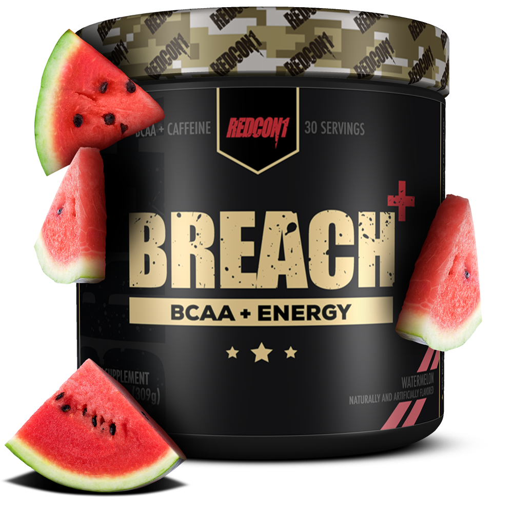 REDCON1  BREACH BCAA + ENERGY  WATERMELON 30 SERVINGS