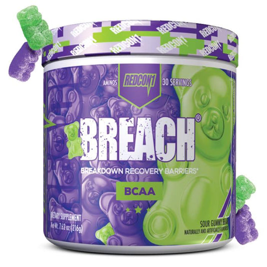 REDCON 1 BREACH LE SOUR GUMMY BEAR LIMITED EDITION 30 SERVINGS