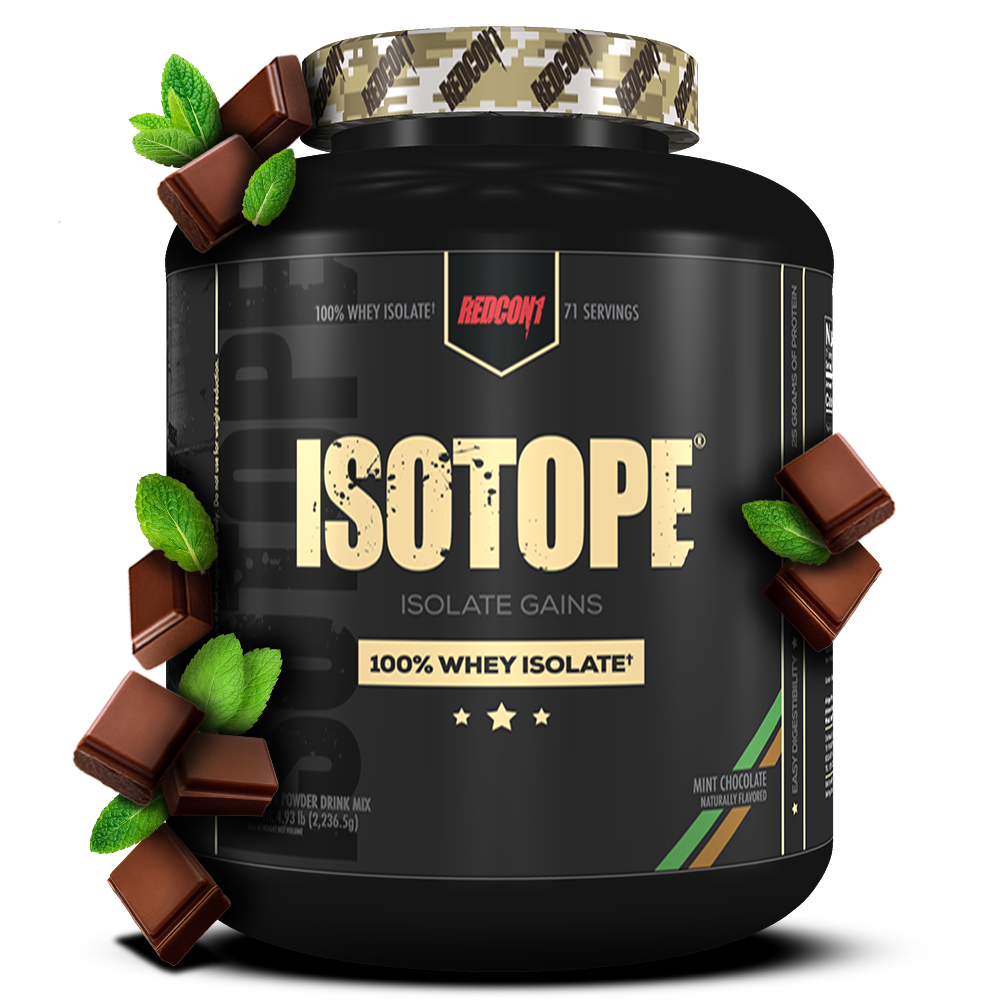 REDCON1 ISOTOPE WHEY ISOLATE 5 LBS MINT CHOCOLATE 71 SERVINGS