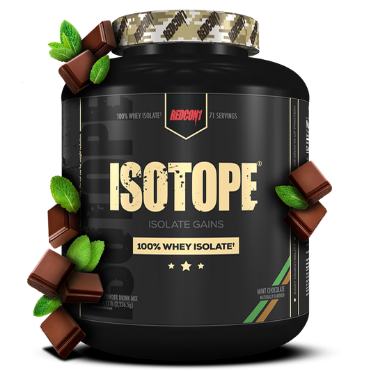 REDCON1 ISOTOPE WHEY ISOLATE 5 LBS MINT CHOCOLATE 71 SERVINGS