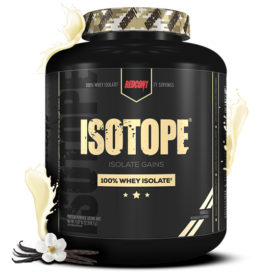 REDCON1 ISOTOPE WHEY ISOLATE 5 LBS VANILLA 73 SERVINGS