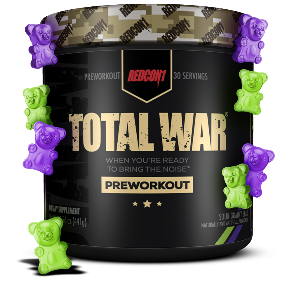 REDCON1 TOTAL WAR  SOUR GUMMY BEAR 30 SERVINGS