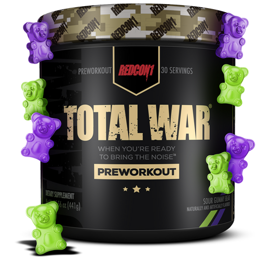 REDCON1 TOTAL WAR  SOUR GUMMY BEAR 30 SERVINGS