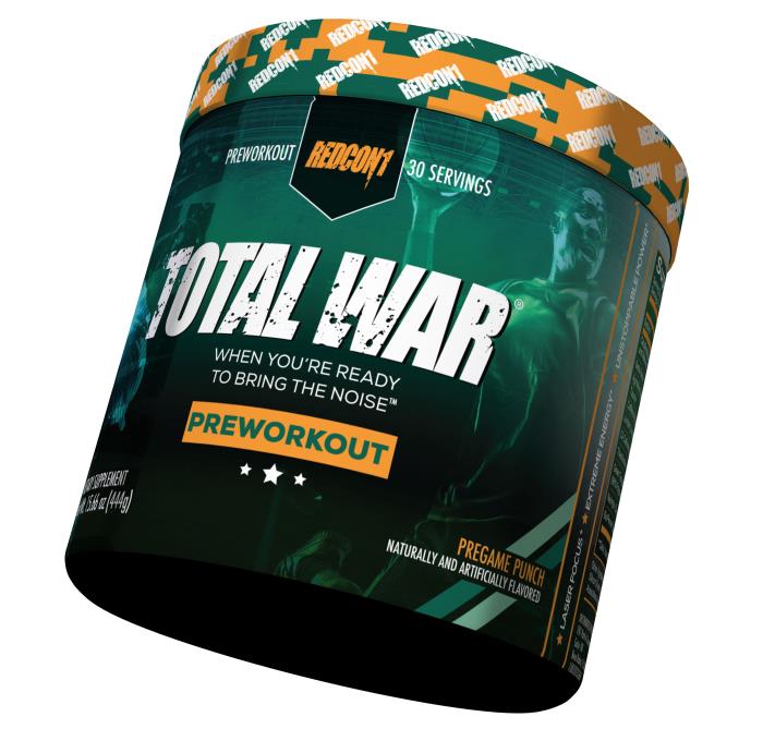 REDCON1  TOTAL WAR  PREGAME PUNCH  30 SERVINGS