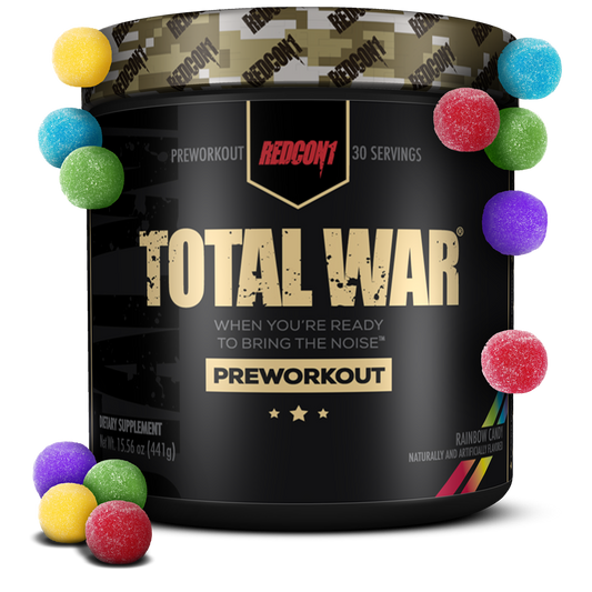 REDCON1 TOTAL  WAR RAINBOW CANDY 30 SERVINGS