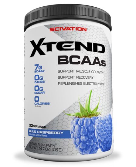 SCIVATION XTEND BCAA BLUE RASPBERRY 30 SERVINGS