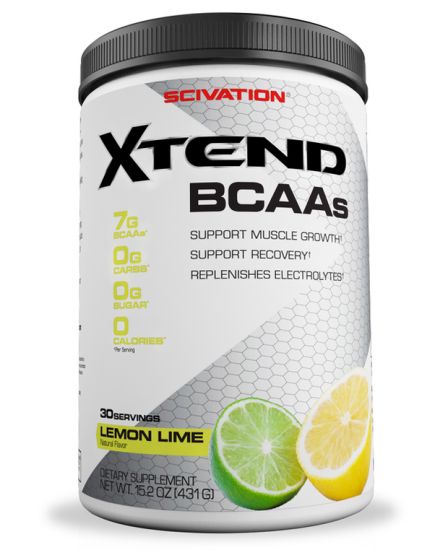 SCIVATION XTEND BCAA  LEMON LIME  30 SERVINGS